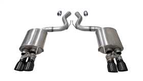 Touring To Sport Valved Axle-Back Exhaust System 21002BLK